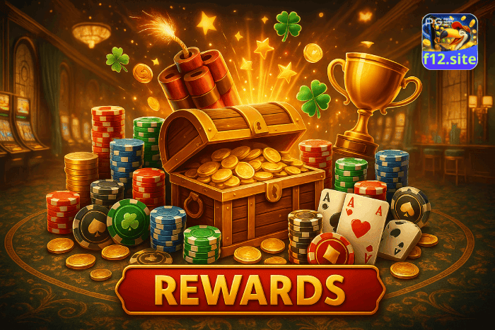 Bônus e recompensas exclusivas do Cassino F12